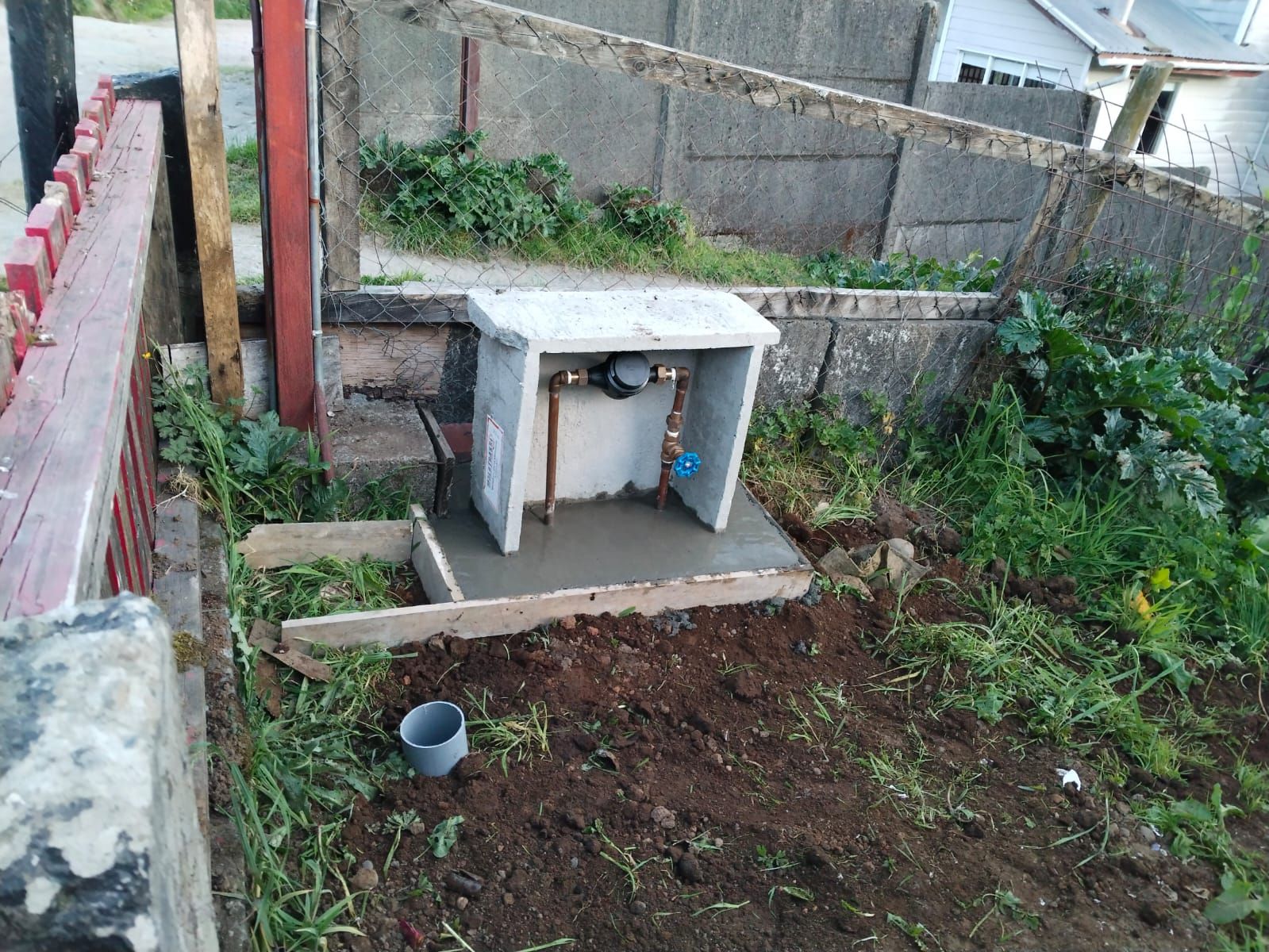 Proyecto sanitario en Dalcahue, Chiloé